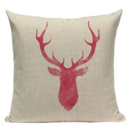 coussin cerf